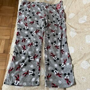 Disney Men’s Holidays Mickey Mouse Fleece Pajama Pants Size 3XB